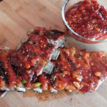 spiced apricot baby back ribs