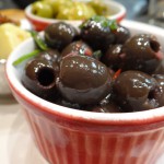 Marinated Black Olives